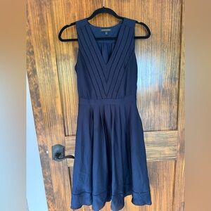 Banana Republic Navy Sleeveless Mini Dress